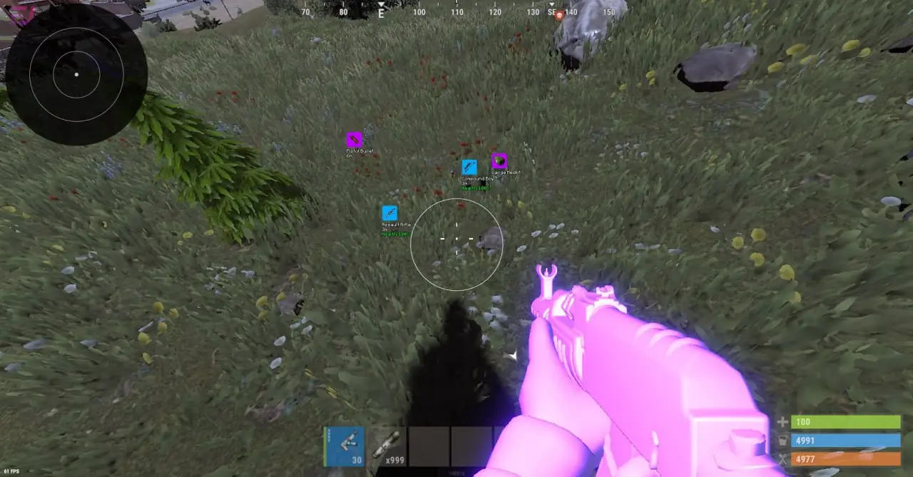 Screenshot 34 do cheat Rust Bleak